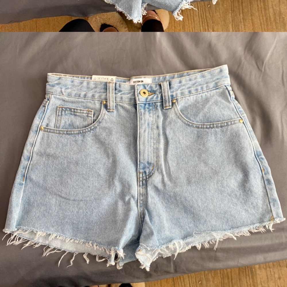 brand-new cotton on Mom style jean shorts Super cute just wasn’t the right size